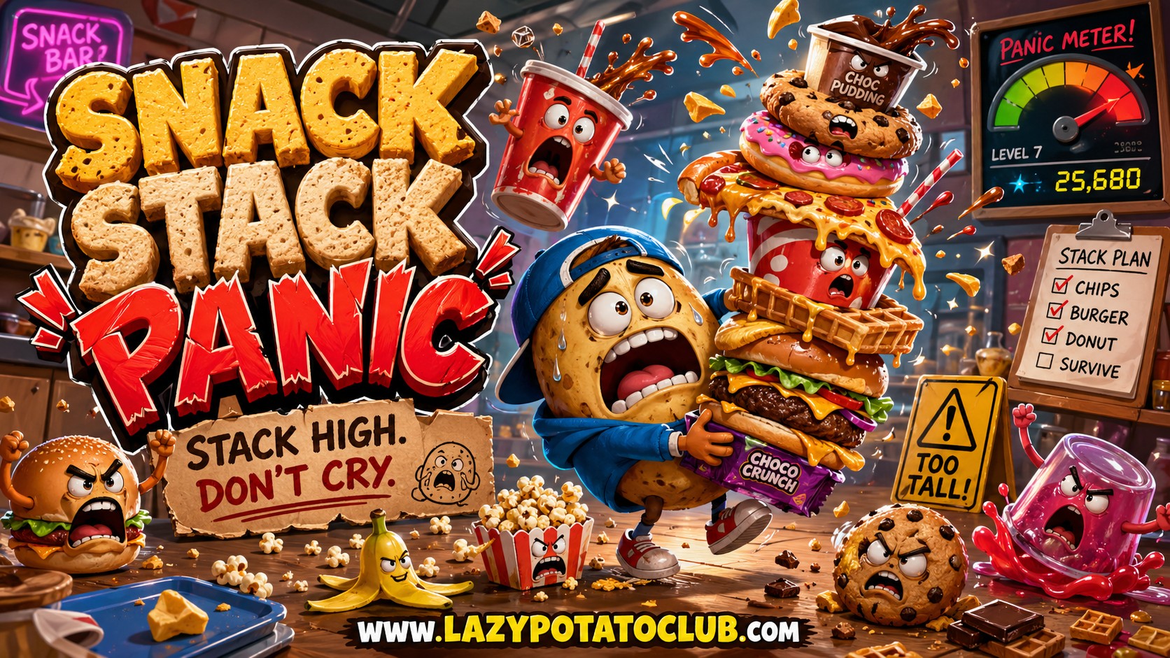 Snack Stack Panic